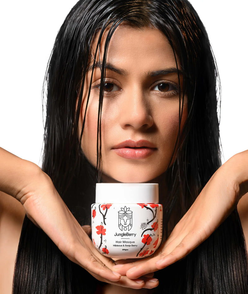 Hibiscus & Soap Berry Hair Masque
